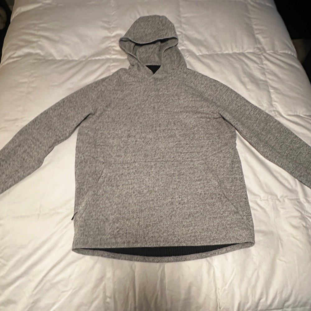 Lululemon Light Grey At Ease Hoodie